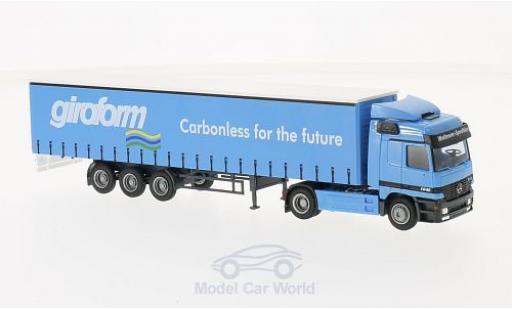 Miniature Mercedes Actros 1/87 AWM L Aerop. Wellmeier/Giroform G-KSZ Mercedes Actros 1/87 AWM L Aerop. Wellmeier/Giroform G-KSZ miniature