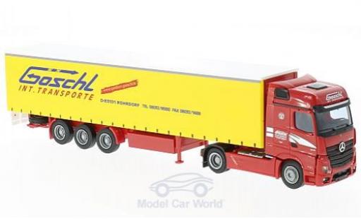 Miniature Mercedes Actros 1/87 AWM 2 Big. Aerop. Göschl G-KSZ Mercedes Actros 1/87 AWM 2 Big. Aerop. Göschl G-KSZ miniature