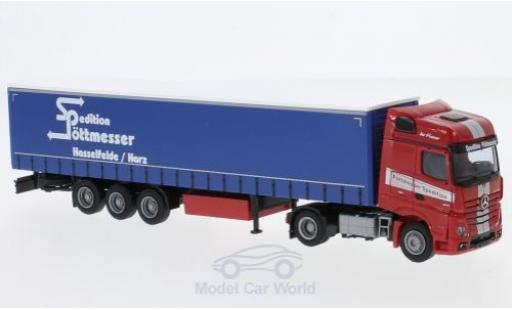 Miniature Mercedes Actros 1/87 AWM 2 Big. Aerop. Pöttmesser G-KSZ Mercedes Actros 1/87 AWM 2 Big. Aerop. Pöttmesser G-KSZ miniature