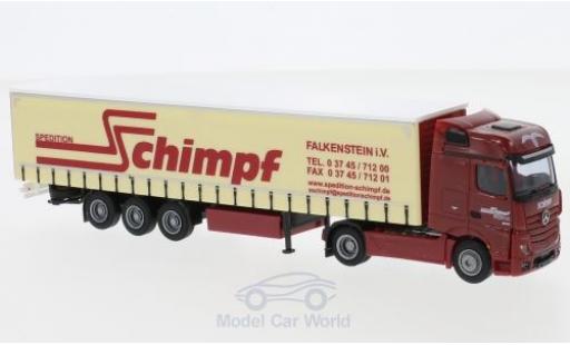 Miniature Mercedes Actros 1/87 AWM 2 Big./Aerop. Schimpf G-KSZ Mercedes Actros 1/87 AWM 2 Big./Aerop. Schimpf G-KSZ miniature
