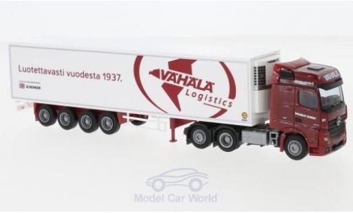 Miniature Mercedes Actros 1/87 AWM 2 Big. Aerop. Vähälä Kühl-Mega-KSZ Mercedes Actros 1/87 AWM 2 Big. Aerop. Vähälä Kühl-Mega-KSZ miniature