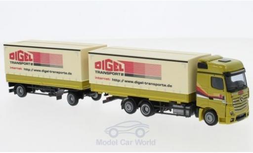 Miniature Mercedes Actros 1/87 AWM 2 Big. Digel WPrHZ Mercedes Actros 1/87 AWM 2 Big. Digel WPrHZ miniature