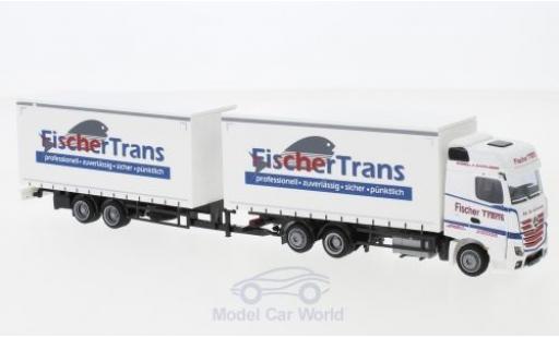 Miniature Mercedes Actros 1/87 AWM 2 Bigspace Fischer-Trans Jumbo-G-KTaHZ Mercedes Actros 1/87 AWM 2 Bigspace Fischer-Trans Jumbo-G-KTaHZ miniature