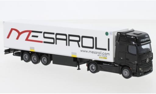 Miniature Mercedes Actros 1/87 AWM 2 Giga. / Aerop. Mesaroli Kühl-KSZ Mercedes Actros 1/87 AWM 2 Giga. / Aerop. Mesaroli Kühl-KSZ miniature