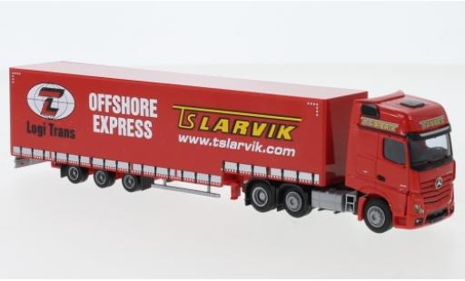 Miniature Mercedes Actros 1/87 AWM 2 Giga. / Aerop. TS Larvik Jumbo-G-KSZ Mercedes Actros 1/87 AWM 2 Giga. / Aerop. TS Larvik Jumbo-G-KSZ miniature