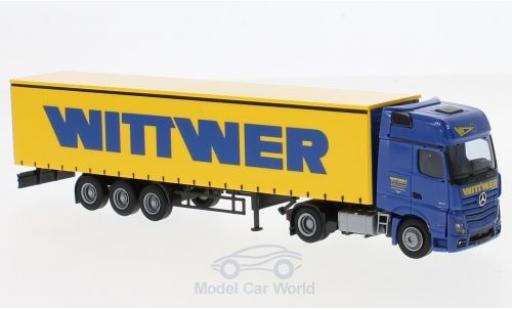 Miniature Mercedes Actros 1/87 AWM 2 Giga. Aerop. Wittwer G-KSZ Mercedes Actros 1/87 AWM 2 Giga. Aerop. Wittwer G-KSZ miniature