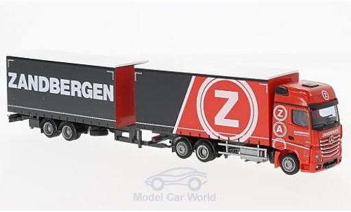 Miniature Mercedes Actros 1/87 AWM 2 Giga Zandbergen Jumbo-G-KTaHZ Mercedes Actros 1/87 AWM 2 Giga Zandbergen Jumbo-G-KTaHZ miniature