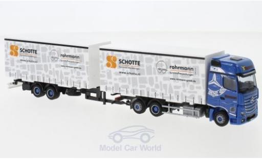Miniature Mercedes Actros 1/87 AWM 2 Gigaspace Konermann G-WkTaHZ Mercedes Actros 1/87 AWM 2 Gigaspace Konermann G-WkTaHZ miniature