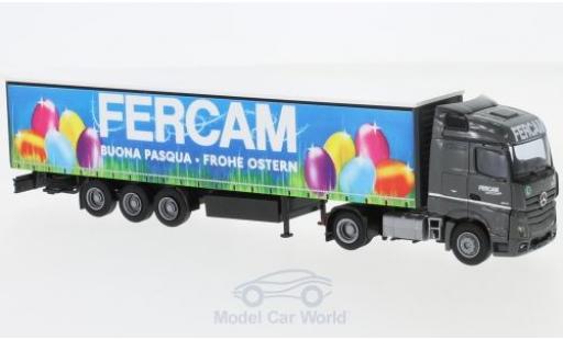 Miniature Mercedes Actros 1/87 AWM 2 Stream./Aerop. FERCAM G-KSZ Mercedes Actros 1/87 AWM 2 Stream./Aerop. FERCAM G-KSZ miniature
