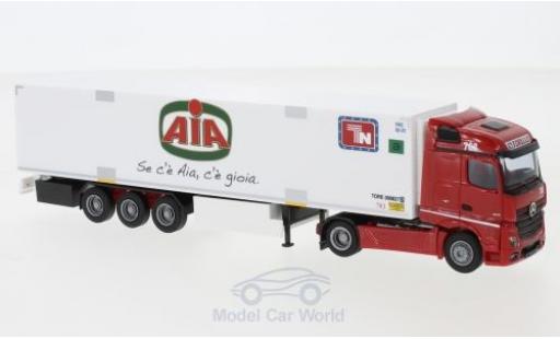 Miniature Mercedes Actros 1/87 AWM 2 Stream. / Aerop. Torello/AIA Kühl-KSZ Mercedes Actros 1/87 AWM 2 Stream. / Aerop. Torello/AIA Kühl-KSZ miniature