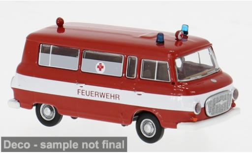 Miniature Barkas B 1000 Bus 1960 Feuerwehr 1/87 Brekina