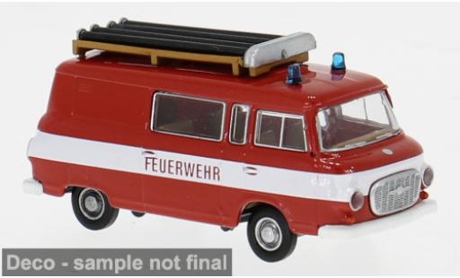 Miniature Barkas B 1000 Halbbus 1960 Feuerwehr 1/87 Brekina