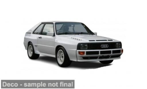 Audi Sport Quattro 1/24 Burago Bburago Sport quattro blanche 1985 1:24 miniature
