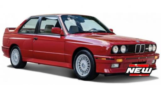 Miniature Bmw M3 1/24 Burago (E30) rouge 1988 Bmw M3 1/24 Burago (E30) rouge 1988 miniature