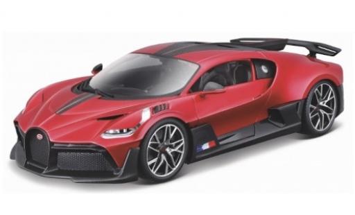 Miniature Bugatti Divo 1/18 Burago rouge/carbon 2019 Bugatti Divo 1/18 Burago rouge/carbon 2019 miniature