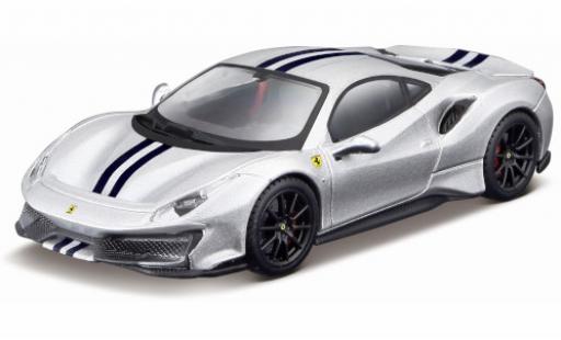 Miniature Ferrari 488 1/43 Burago Pista d/bleu foncé 2018 Ferrari 488 1/43 Burago Pista d/bleu foncé 2018 miniature