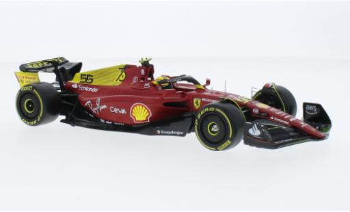 Miniature Ferrari F1 1/43 Burago -75 No.55 Scuderia formule 1 GP Monza 2022 Ferrari F1 1/43 Burago -75 No.55 Scuderia formule 1 GP Monza 2022 miniature