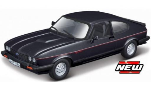 Miniature Ford Capri 1/24 Burago MK III noire/Dekor 1973 Ford Capri 1/24 Burago MK III noire/Dekor 1973 miniature