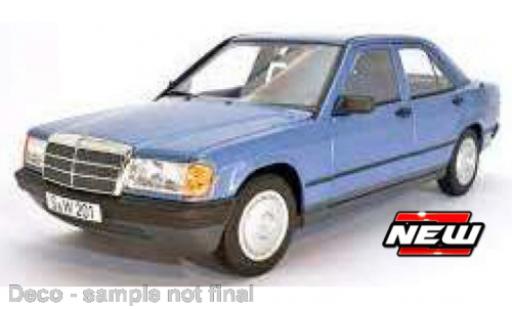 Miniature Mercedes 190 1/24 Burago E (W201) bleue 1987 Mercedes 190 1/24 Burago E (W201) bleue 1987 miniature