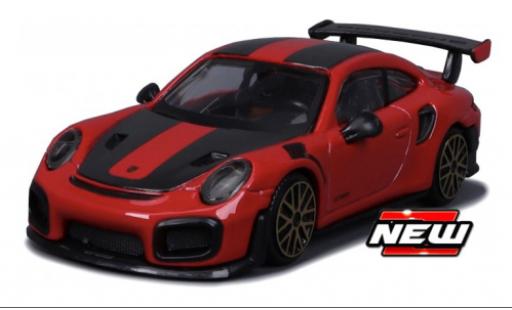 Miniature Porsche 911 1/43 Burago GT2 RS rouge/noire Porsche 911 1/43 Burago GT2 RS rouge/noire miniature