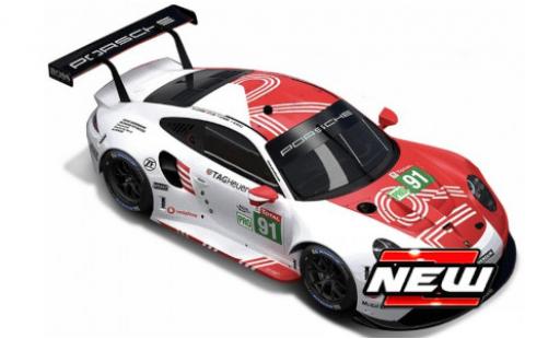 Miniature Porsche 992 RSR 1/43 Burago 911 No.91 24h Le Mans 2020 Porsche 992 RSR 1/43 Burago 911 No.91 24h Le Mans 2020 miniature