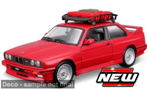Bmw M3 1/24 Burago Bburago rouge 1:24 miniature