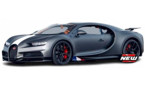 Miniature Bugatti Chiron 1/18 Burago Sport grise/blanche Bugatti Chiron 1/18 Burago Sport grise/blanche miniature