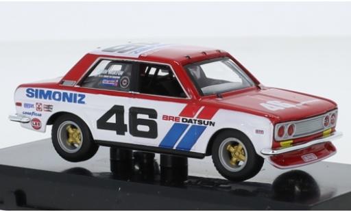 Miniature Datsun 510 1/43 Burago No.46 BRE Simoniz J.Morton Datsun 510 1/43 Burago No.46 BRE Simoniz J.Morton miniature