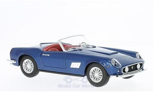 Miniature Ferrari 250 GT California 1/24 Burago GT California metallise bleue Ferrari 250 GT California 1/24 Burago GT California metallise bleue miniature