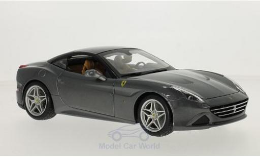 Miniature Ferrari California 1/18 Burago T metallise grise/noire Ferrari California 1/18 Burago T metallise grise/noire miniature