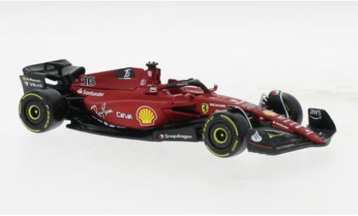 Miniature Ferrari F1 1/43 Burago Bburago -75 No.16 Scuderia Formel 1 2022 1:43 Ferrari F1 1/43 Burago Bburago -75 No.16 Scuderia Formel 1 2022 1:43 miniature