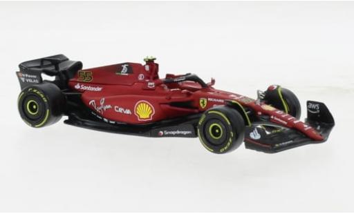 Miniature Ferrari F1 1/43 Burago Bburago -75 No.55 Scuderia Formel 1 2022 1:43 Ferrari F1 1/43 Burago Bburago -75 No.55 Scuderia Formel 1 2022 1:43 miniature