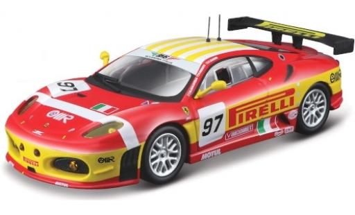 Miniature Ferrari F430 1/43 Burago GTC No.97 BMS Scuderia Italia Pirelli 24h Le Mans 2008 F.Babini/M.Malucelli/P.Ruberti Ferrari F430 1/43 Burago GTC No.97 BMS Scuderia Italia Pirelli 24h Le Mans 2008 F.Babini/M.Malucelli/P.Ruberti miniature