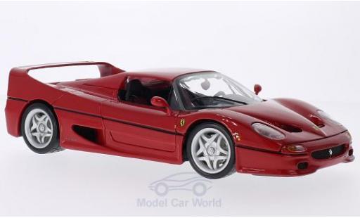 Miniature Ferrari F50 1/24 Burago rouge Ferrari F50 1/24 Burago rouge miniature