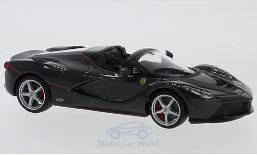 Miniature Ferrari LaFerrari 1/43 Burago Laferrari Aperta noire Ferrari LaFerrari 1/43 Burago Laferrari Aperta noire miniature