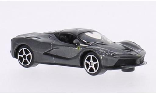 Miniature Ferrari LaFerrari 1/64 Burago La metallise grise Ferrari LaFerrari 1/64 Burago La metallise grise miniature