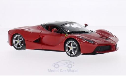 Miniature Ferrari LaFerrari 1/24 Burago La rouge/noire ohne Vitrine Ferrari LaFerrari 1/24 Burago La rouge/noire ohne Vitrine miniature