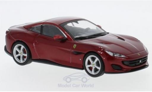 Miniature Ferrari Portofino 1/43 Burago Cabriolet Signature rouge Ferrari Portofino 1/43 Burago Cabriolet Signature rouge miniature