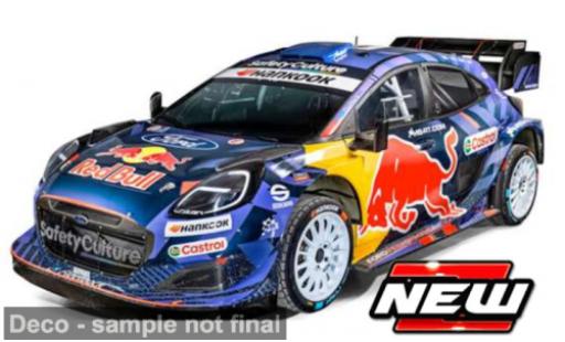 Ford Fiesta 1/43 Burago Bburago WRC 2025 M-Sport World Rally Team 1:43 miniature
