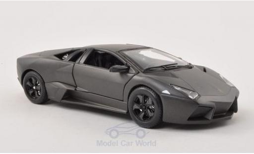 Miniature Lamborghini Reventon 1/24 Burago matt-grise 2007 Lamborghini Reventon 1/24 Burago matt-grise 2007 miniature
