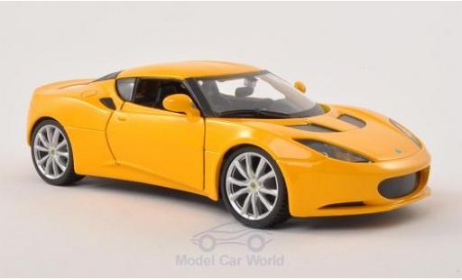 Miniature Lotus Evora S 1/24 Burago S IPS jaune Lotus Evora S 1/24 Burago S IPS jaune miniature