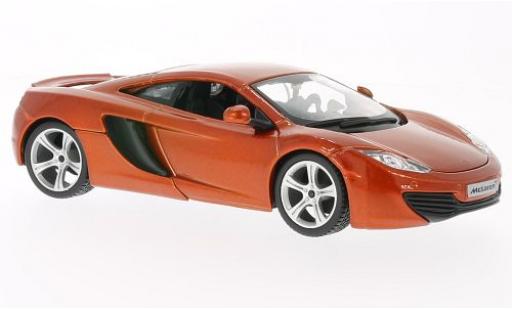 Miniature McLaren MP4-12C 1/24 Burago orange McLaren MP4-12C 1/24 Burago orange miniature