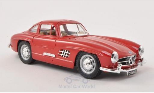 Miniature Mercedes 300 SL 1/24 Burago SL (W198) rouge 1954 Mercedes 300 SL 1/24 Burago SL (W198) rouge 1954 miniature