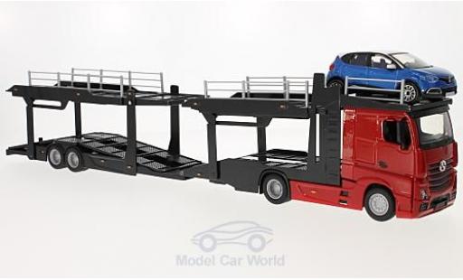 Mercedes Actros 1/43 Burago 2545 Autotransporter mit Renault Captur miniature