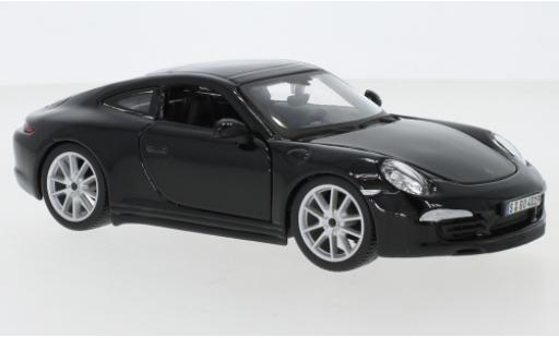 Miniature Porsche 991 S 1/24 Burago 911 Carrera S () noire Porsche 991 S 1/24 Burago 911 Carrera S () noire miniature