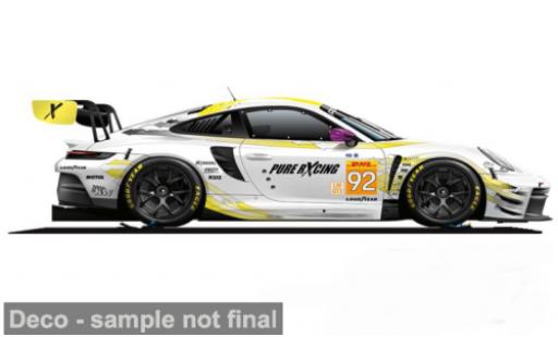 Miniature Porsche 911 1/24 Burago Bburago GT3 R Team Manthey #92 1:24 Porsche 911 1/24 Burago Bburago GT3 R Team Manthey #92 1:24 miniature