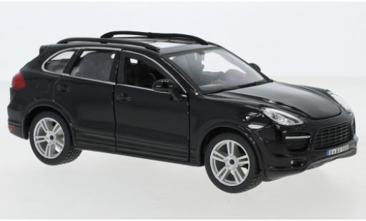 Miniature Porsche Cayenne Turbo 1/24 Burago (92A) Turbo noire Porsche Cayenne Turbo 1/24 Burago (92A) Turbo noire miniature