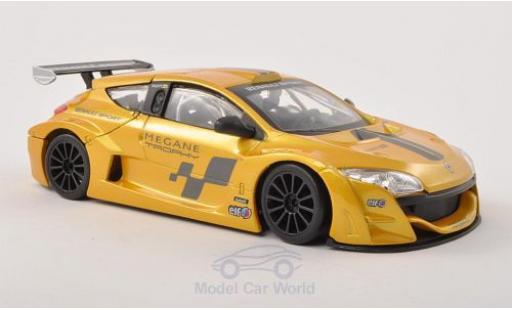 Miniature Renault Megane 1/24 Burago Trophy metallise jaune/Dekor Renault Megane 1/24 Burago Trophy metallise jaune/Dekor miniature