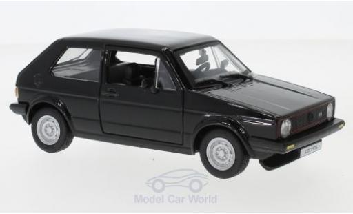 Miniature Volkswagen Golf V 1/24 Burago MKI GTI noire 1979 Volkswagen Golf V 1/24 Burago MKI GTI noire 1979 miniature