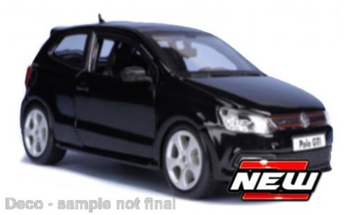 Miniature Volkswagen Polo 1/24 Burago Bburago V GTI noire 1:24 Volkswagen Polo 1/24 Burago Bburago V GTI noire 1:24 miniature
